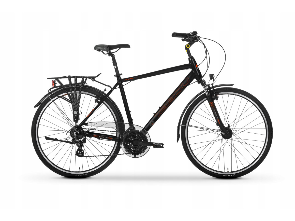 ROWER TREKKINGOWY TABOU KINETIC 2.0 PLUS RAMA 19" ALTUS 3X9 BLACK/ORANGE