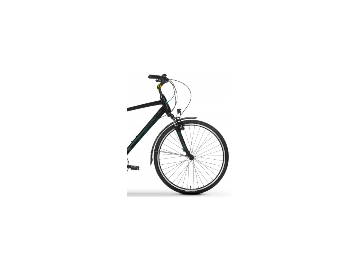 ROWER TREKKINGOWY TABOU KINETIC 2.0 RAMA 21" ALTUS 3X7 BLACK/TURQUOISE