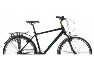 ROWER TREKKINGOWY TABOU KINETIC 2.0 RAMA 21" ALTUS 3X7 BLACK/TURQUOISE