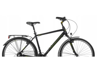 ROWER TREKKINGOWY TABOU KINETIC 1.0 RAMA 21 SHIMANO 3X7 BLACK/LIME