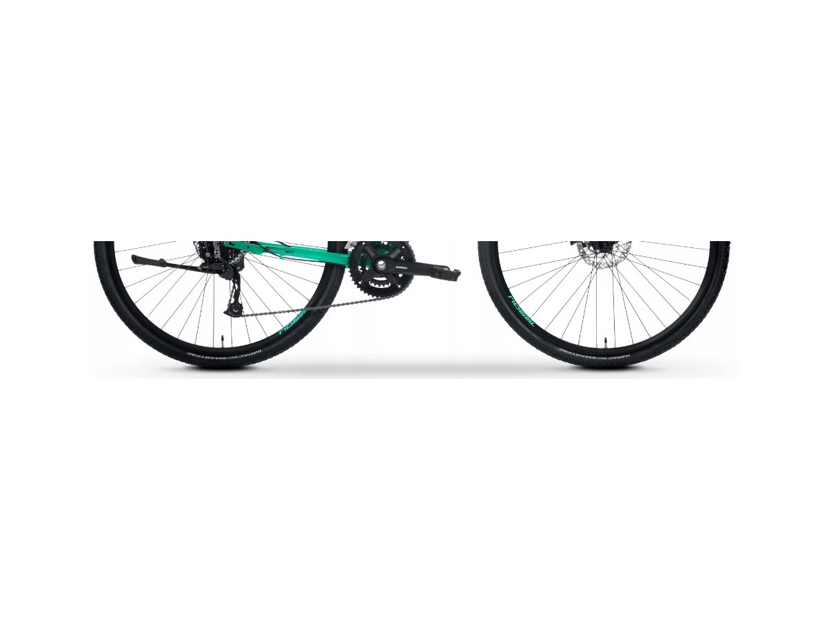 ROWER CROSSOWY TABOU FLOW 3.0 W RAMA 21" ALIVIO 2X9 HYDRAULIKA MINT/BLACK