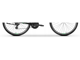 ROWER CROSSOWY TABOU FLOW 1.0 RAMA 23" SHIMANO ALTUS 2X7 BLACK/GREEN