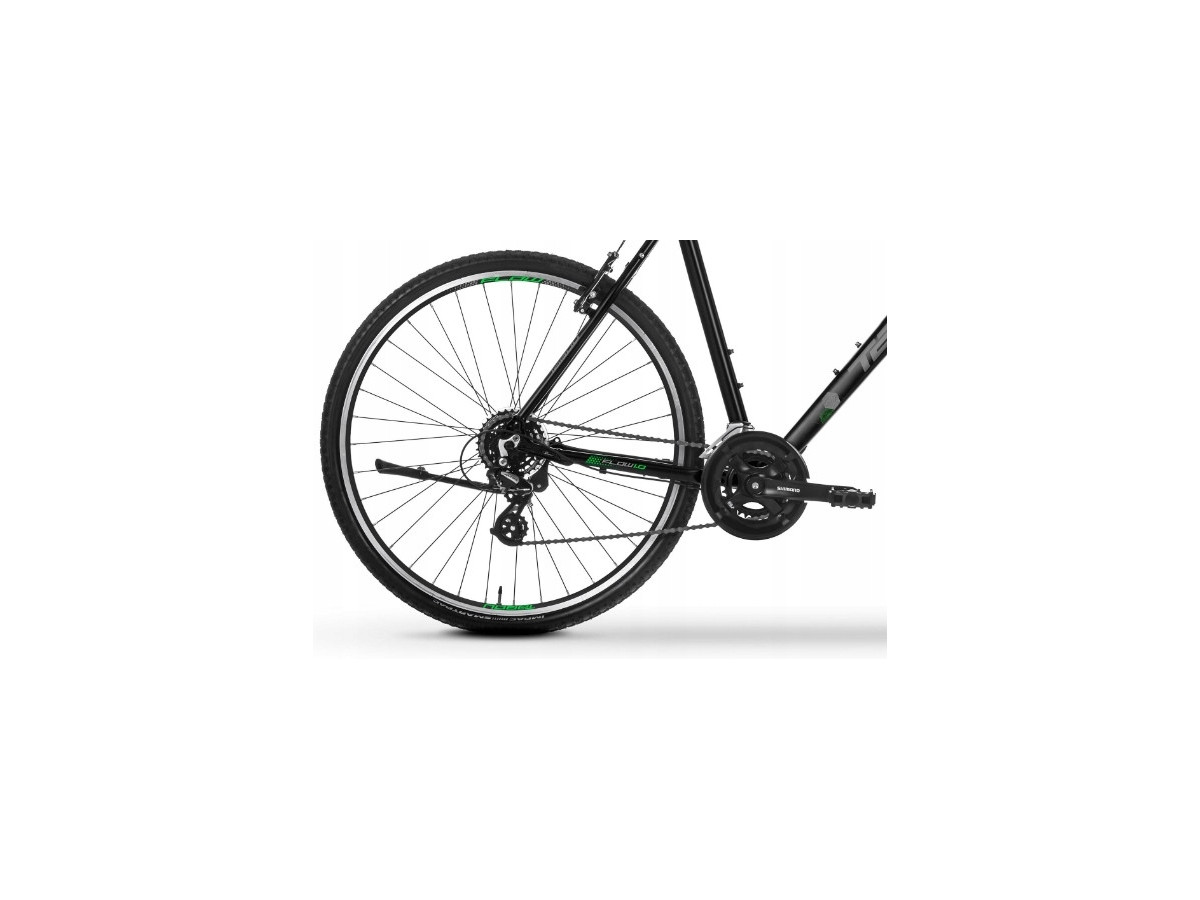 ROWER CROSSOWY TABOU FLOW 1.0 RAMA 23" SHIMANO ALTUS 2X7 BLACK/GREEN