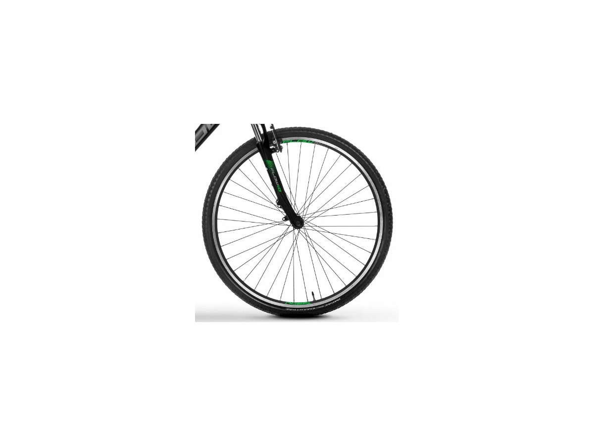 ROWER CROSSOWY TABOU FLOW 1.0 RAMA 23" SHIMANO ALTUS 2X7 BLACK/GREEN