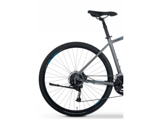 ROWER CROSSOWY TABOU FLOW 3.0 RAMA 19 ALIVIO 2X9 HYDRAULIKA GREY/BLUE