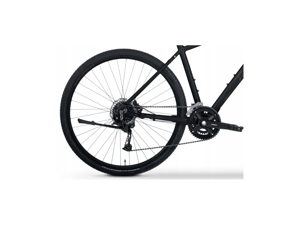 ROWER CROSSOWY TABOU FLOW 3.0 RAMA 19 ALIVIO 2X9 HYDRAULIKA BLACK/STEALTH