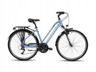 ROWER TREKKINGOWY ROMET GAZELA 3 RAMA 19 KOŁA 28 ACERA 3X7 NIEBIESKI