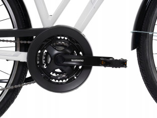 ROWER TREKKINGOWY ROMET GAZELA 3 RAMA 19 KOŁA 28 SHIMANO ACERA 3X7 BIAŁY