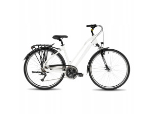 ROWER TREKKINGOWY ROMET GAZELA 3 RAMA 17 KOŁA 28 SHIMANO ACERA 3X7 BIAŁY