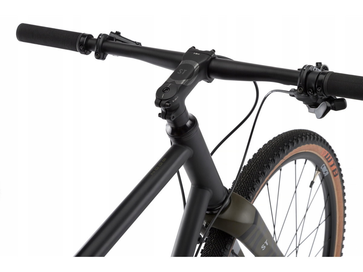 ROWER GRAVEL FITNESS RONDO BOOZ ST RAMA L CR-MO SRAM APEX 1X11 BLACK/GREEN