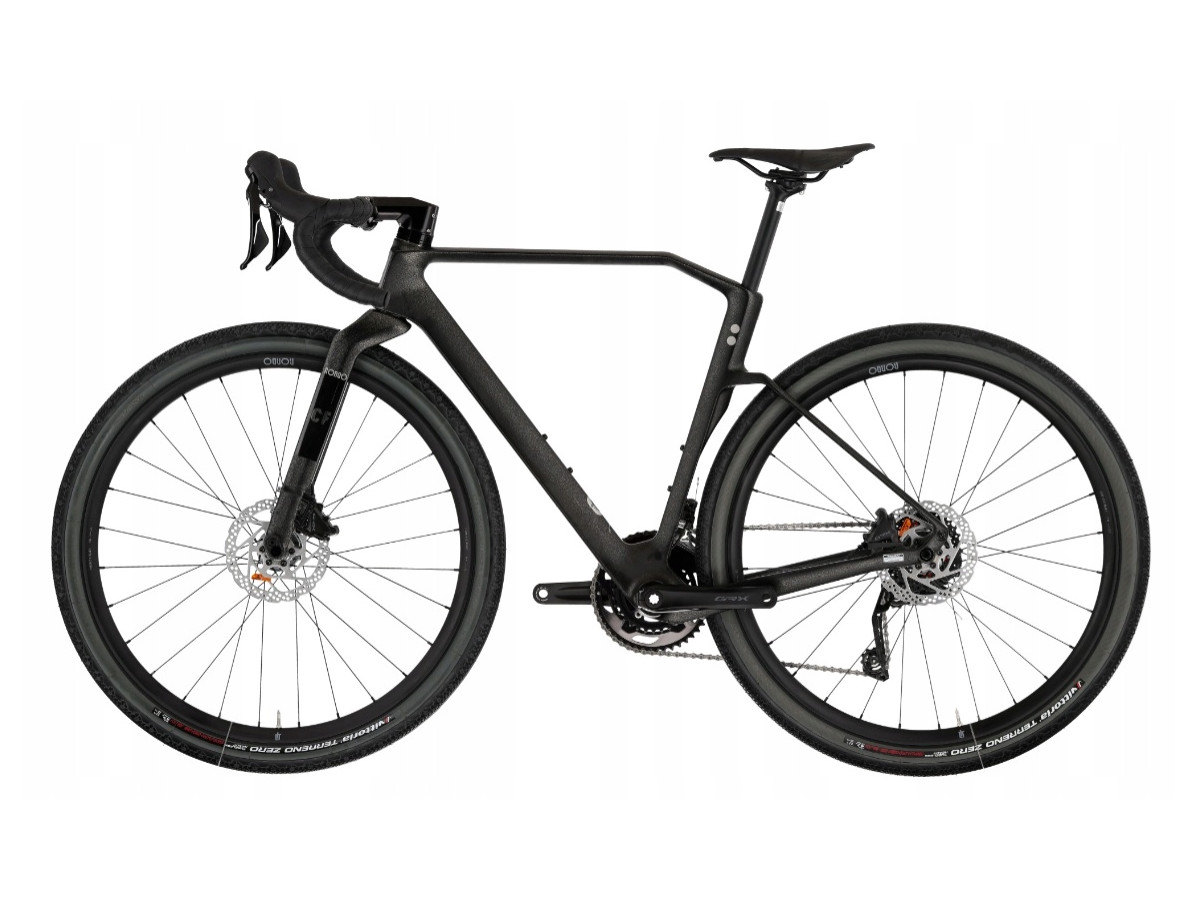 ROWER GRAVEL RONDO RATT CF2 RAMA L CARBON TWINTIP GRX 2X10 BLACK/SILVER