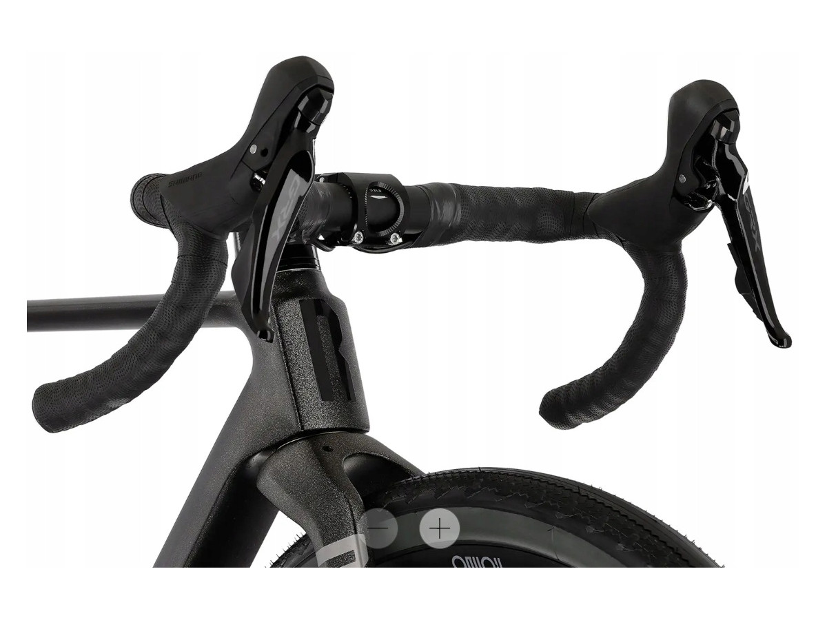 ROWER GRAVEL RONDO RATT CF2 RAMA L CARBON TWINTIP GRX 2X10 BLACK/SILVER