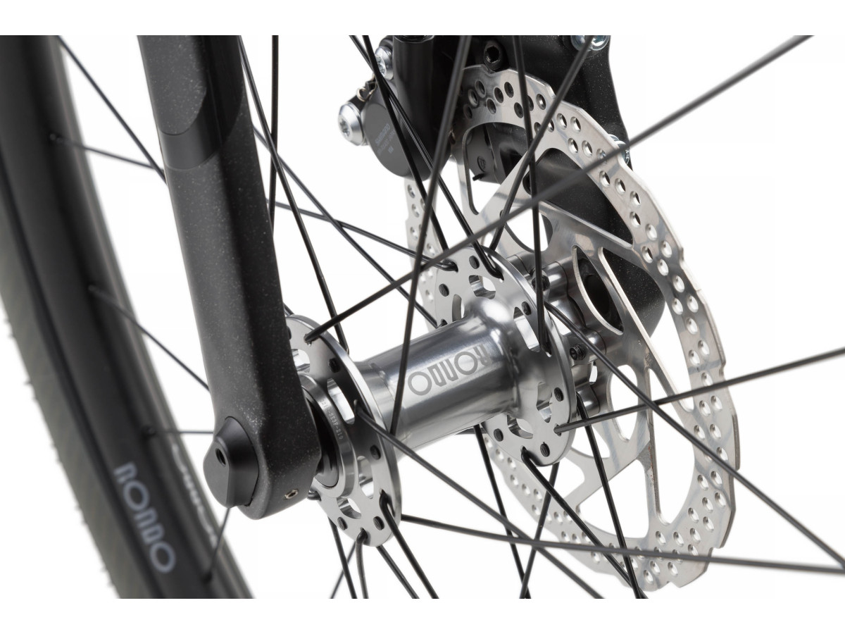 ROWER GRAVEL RONDO RATT CF2 RAMA L CARBON TWINTIP GRX 2X10 BLACK/SILVER