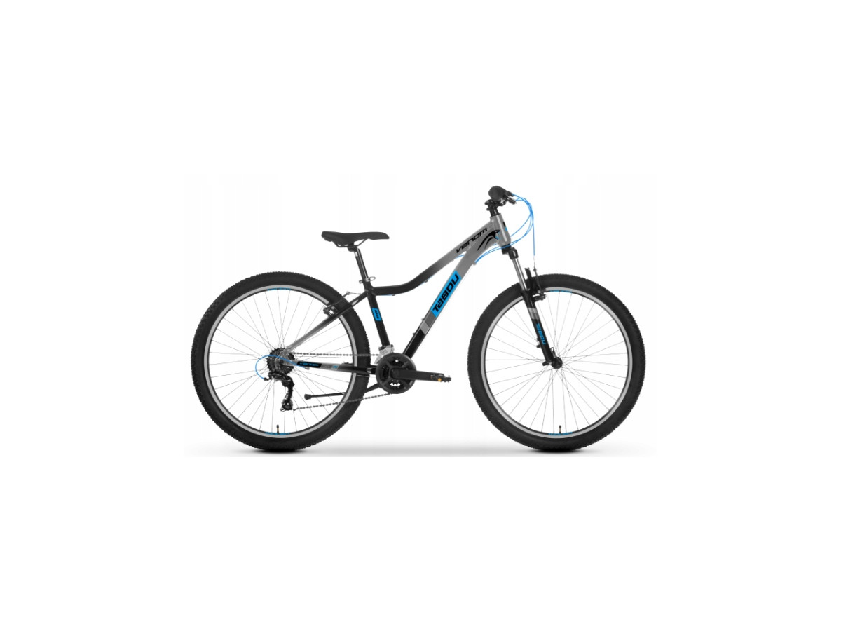 ROWER GÓRSKI TABOU VENOM 1.0 RAMA 17 KOŁA 27,5 SHIMANO 2X6 STEEL/BLUE