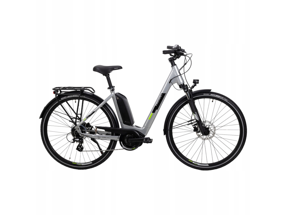 ROWER ELEKTRYCZNY TREKKING TRENOLI BRENTA CLASSICO RAMA M ALTUS 1X8 BOSCH