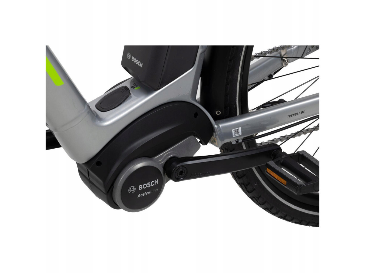 ROWER ELEKTRYCZNY TREKKING TRENOLI BRENTA CLASSICO RAMA M ALTUS 1X8 BOSCH