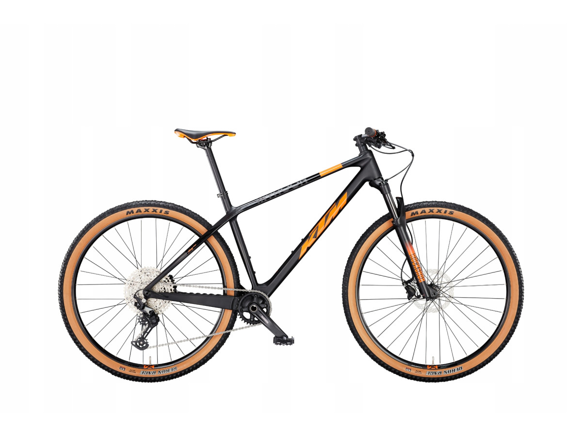 ROWER MTB CARBON KTM MYROON COMP ROCK SHOX DEORE M6100 RAMA XL 53CM