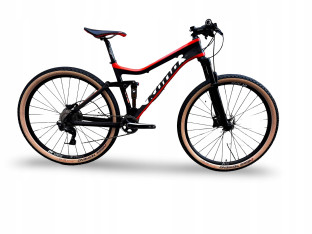 ROWER MTB FULL CARBON KONA HEI HEI SUPREME RAMA 18" XT 1X11 FOX ROCK SHOX