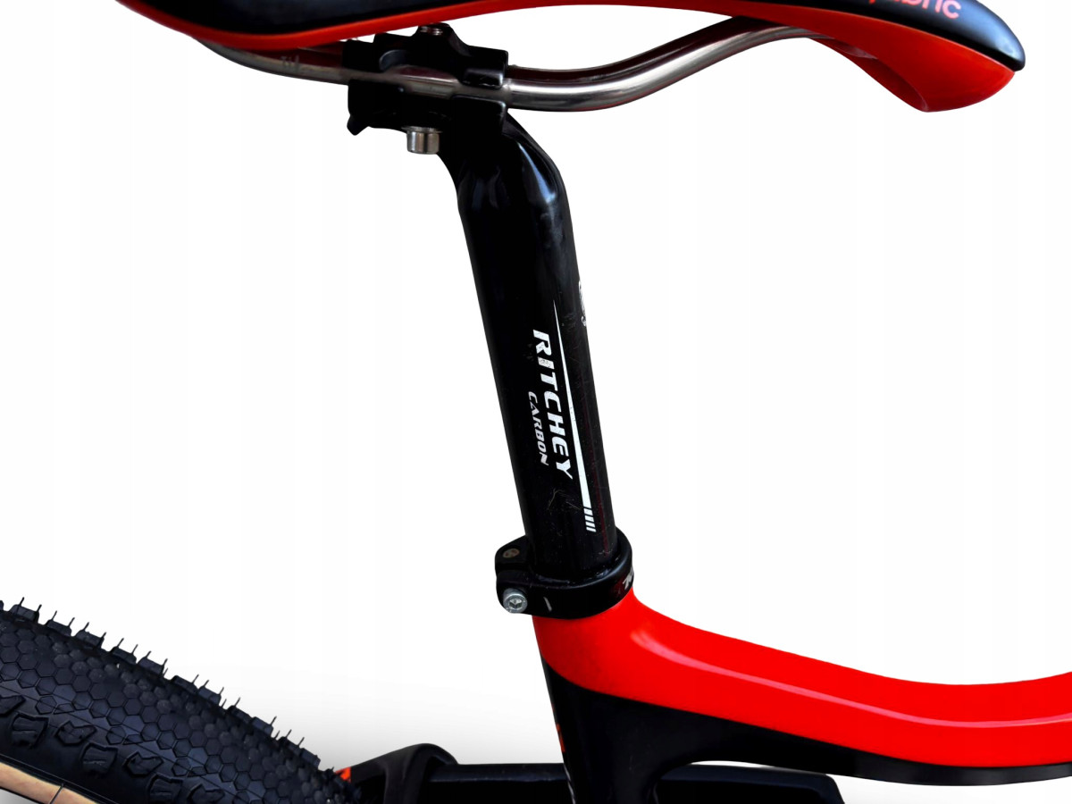 ROWER MTB FULL CARBON KONA HEI HEI SUPREME RAMA 18" XT 1X11 FOX ROCK SHOX