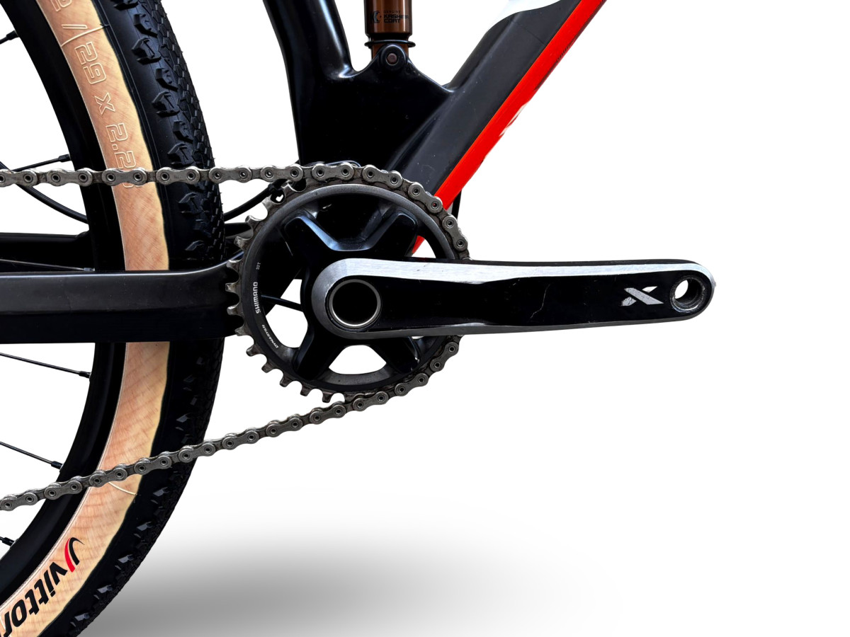 ROWER MTB FULL CARBON KONA HEI HEI SUPREME RAMA 18" XT 1X11 FOX ROCK SHOX