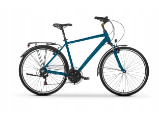 ROWER TREKKINGOWY TABOU KINETIC 1.0 RAMA 19" SHIMANO 3X7 NAVY/BLUE