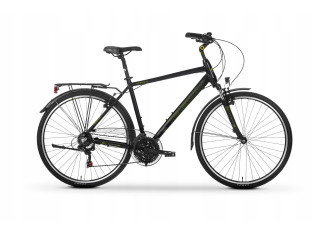 ROWER TREKKINGOWY TABOU KINETIC 1.0 RAMA 19" TOURNEY 3X6 BLACK/LIME