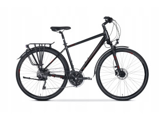 ROWER TREKKINGOWY TABOU KINETIC 6.0 RAMA 19 SUNTOUR AIR DEORE 3X10 BLCK/RED
