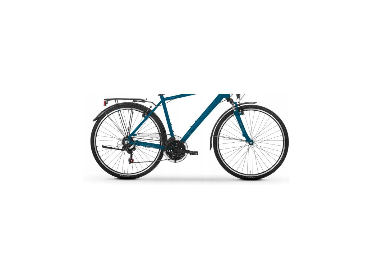 ROWER TREKKINGOWY TABOU KINETIC 1.0 RAMA 19" SHIMANO 3X7 NAVY/BLUE