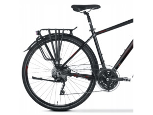 ROWER TREKKINGOWY TABOU KINETIC 6.0 RAMA 19 SUNTOUR AIR DEORE 3X10 BLCK/RED