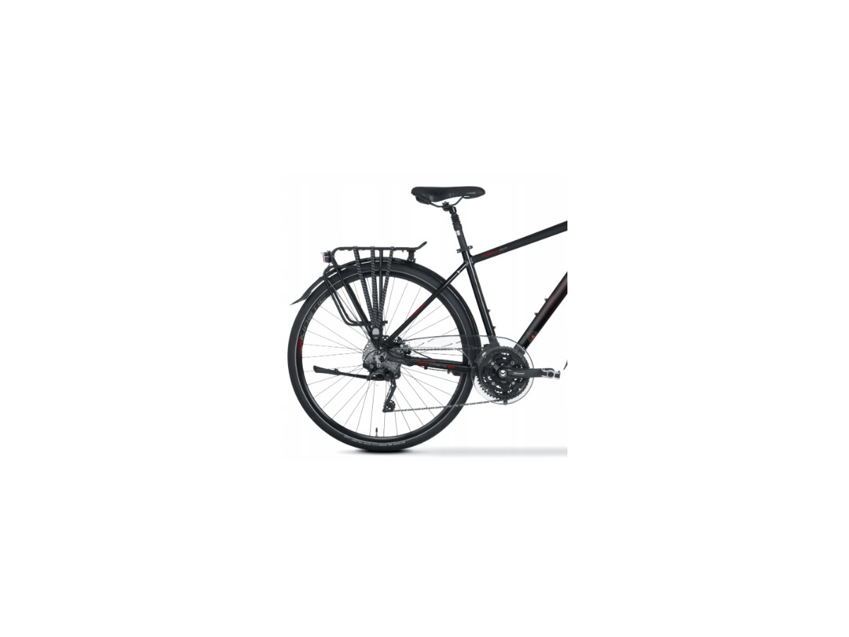 ROWER TREKKINGOWY TABOU KINETIC 6.0 RAMA 19 SUNTOUR AIR DEORE 3X10 BLCK/RED