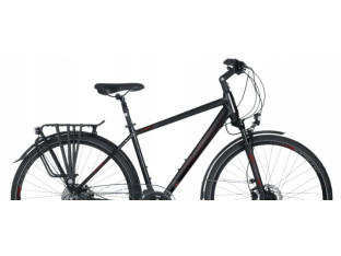 ROWER TREKKINGOWY TABOU KINETIC 6.0 RAMA 19 SUNTOUR AIR DEORE 3X10 BLCK/RED