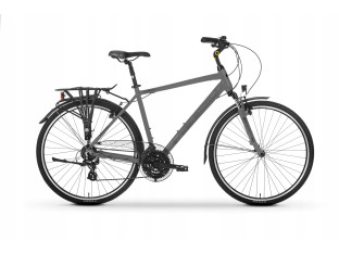 ROWER TREKKINGOWY TABOU KINETIC 2.0 RAMA 21 SHIMANO ALTUS 3X7 GREY
