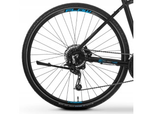 ROWER CROSSOWY TABOU FLOW 4.0 RAMA 21" ALIVIO 3X9 HYDRAULIKA BLACK/BLUE