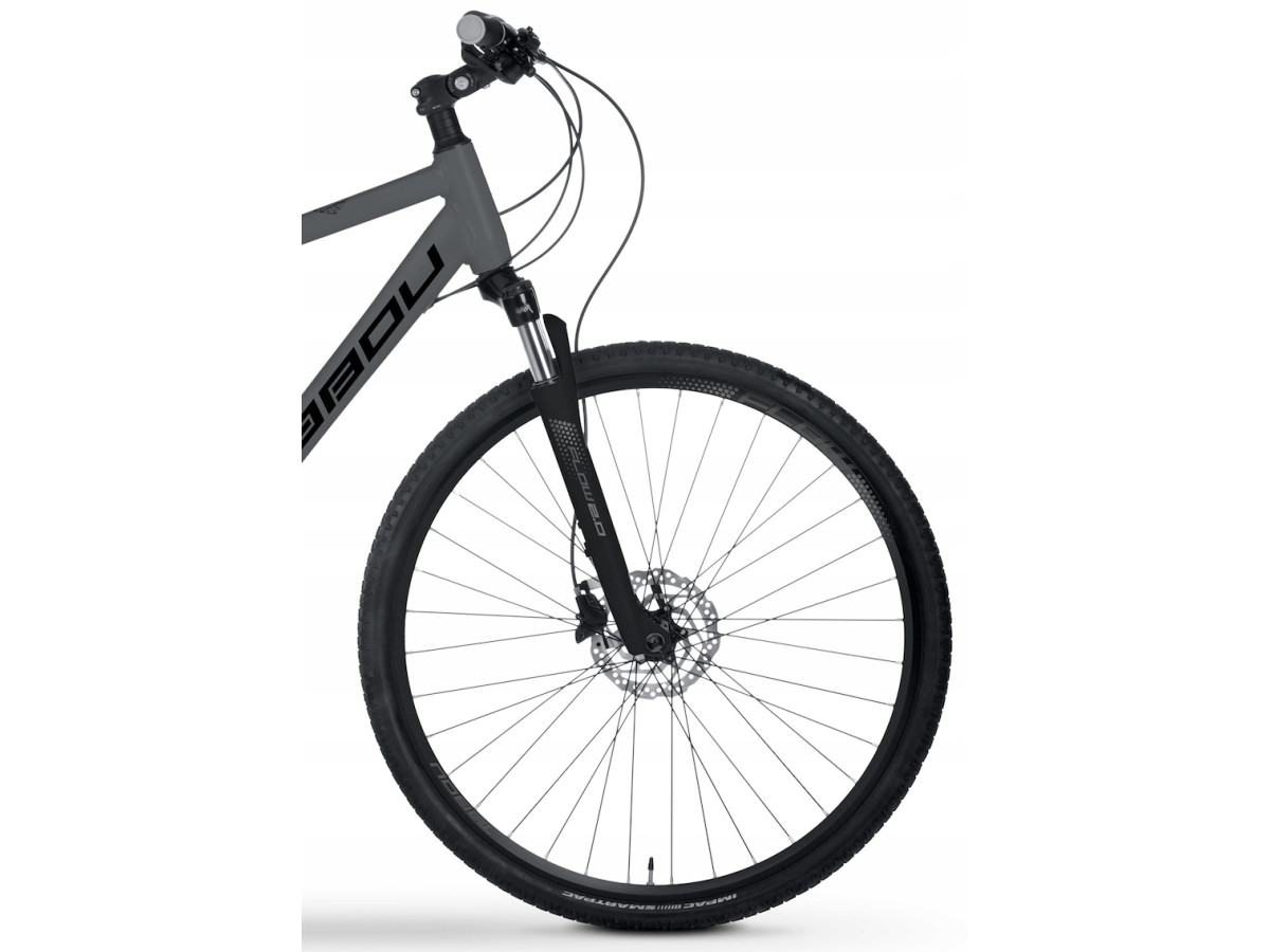 ROWER CROSSOWY TABOU FLOW 2.0 RAMA 21" ALTUS 2X8 HYDRAULIKA GREY/BLACK