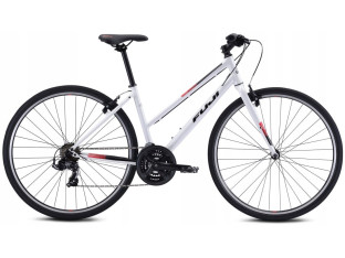 ROWER CROSSOWY FUJI ABSOLUTE 2.1 ST RAMA 19 SHIMANO 3X7 11,9KG PEARL WHITE
