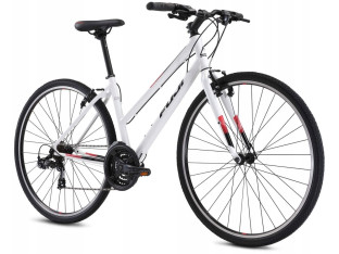 ROWER CROSSOWY FUJI ABSOLUTE 2.1 ST RAMA 19 SHIMANO 3X7 11,9KG PEARL WHITE