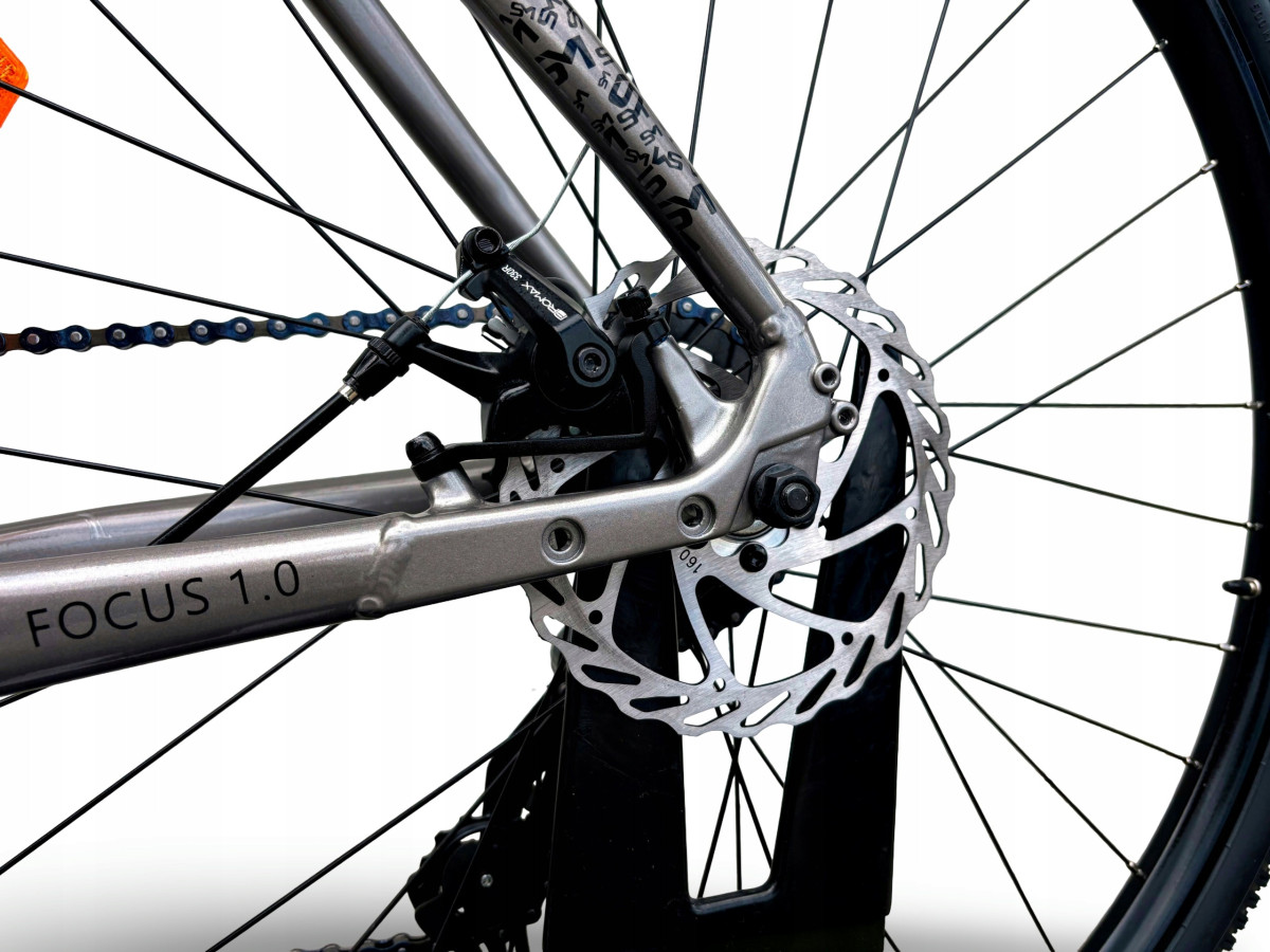 ROWER GRAVEL STORM FOCUS 28 1.0 RAMA 58CM SHIMANO 2X7 TARCZE SZARY/CZARNY