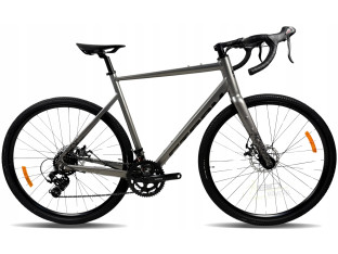 ROWER GRAVEL STORM FOCUS 28 1.0 RAMA 52CM SHIMANO 2X7 TARCZE GRAFIT/CZARNY