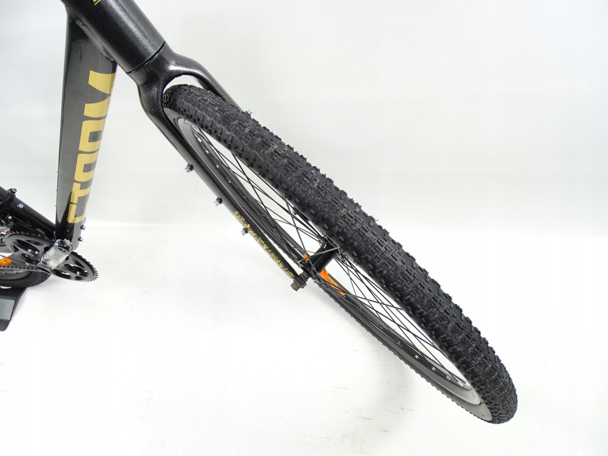 ROWER GRAVEL STORM FOCUS 28 1.0 RAMA 54CM SHIMANO 2X7 TARCZE GRAFIT/ZŁOTY