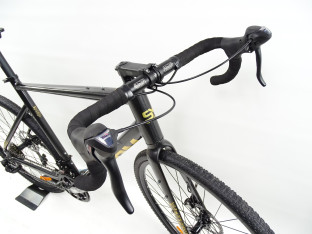 ROWER GRAVEL STORM FOCUS 28 1.0 RAMA 54CM SHIMANO 2X7 TARCZE GRAFIT/ZŁOTY