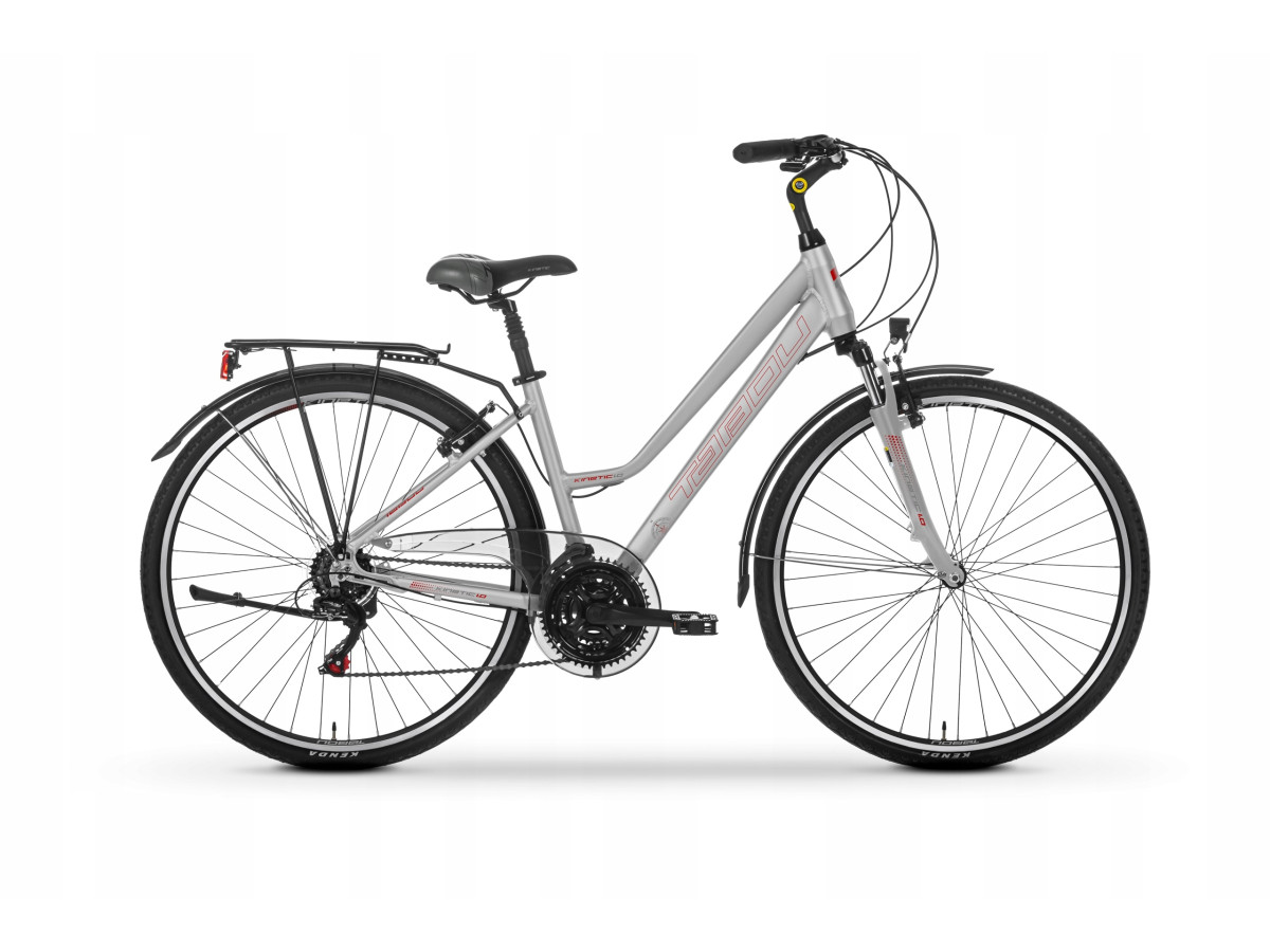 ROWER TREKKINGOWY TABOU KINETIC 1.0 W RAMA 19 SHIMANO 3X6 LUNAR/CHERRY