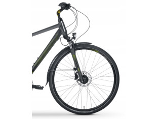 ROWER TREKKINGOWY TABOU KINETIC 4.0 RAMA 23 ALIVIO 2X9 HYDRAULIKA GRAY/LIME