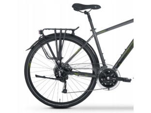 ROWER TREKKINGOWY TABOU KINETIC 4.0 RAMA 23 ALIVIO 2X9 HYDRAULIKA GRAY/LIME