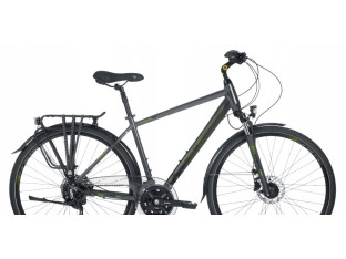 ROWER TREKKINGOWY TABOU KINETIC 4.0 RAMA 23 ALIVIO 2X9 HYDRAULIKA GRAY/LIME