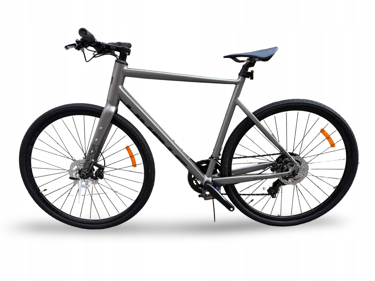 ROWER FITNESS GRAVEL STORM FOCUS 1.0 FLATBAR 58CM GREY BLACK HYDRAULIKA