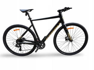 ROWER FITNESS GRAVEL STORM FOCUS 1.0 FLATBAR 56CM BLACK GOLD HYDRAULIKA
