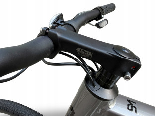 ROWER FITNESS GRAVEL STORM FOCUS 1.0 FLATBAR 58CM GREY BLACK HYDRAULIKA
