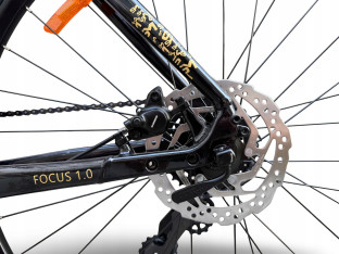 ROWER FITNESS GRAVEL STORM FOCUS 1.0 FLATBAR 56CM BLACK GOLD HYDRAULIKA
