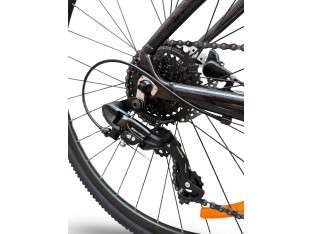 ROWER FITNESS GRAVEL STORM FOCUS 1.0 FLATBAR RAMA 56CM GRAFIT HYDRAULIKA
