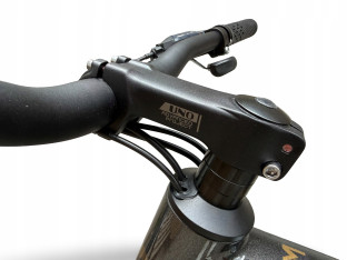 ROWER FITNESS GRAVEL STORM FOCUS 1.0 FLATBAR RAMA 54CM GREY GOLD HYDRAULIKA